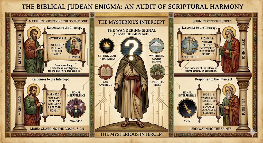 The Biblical Judean Enigma audit of scriptural harmony