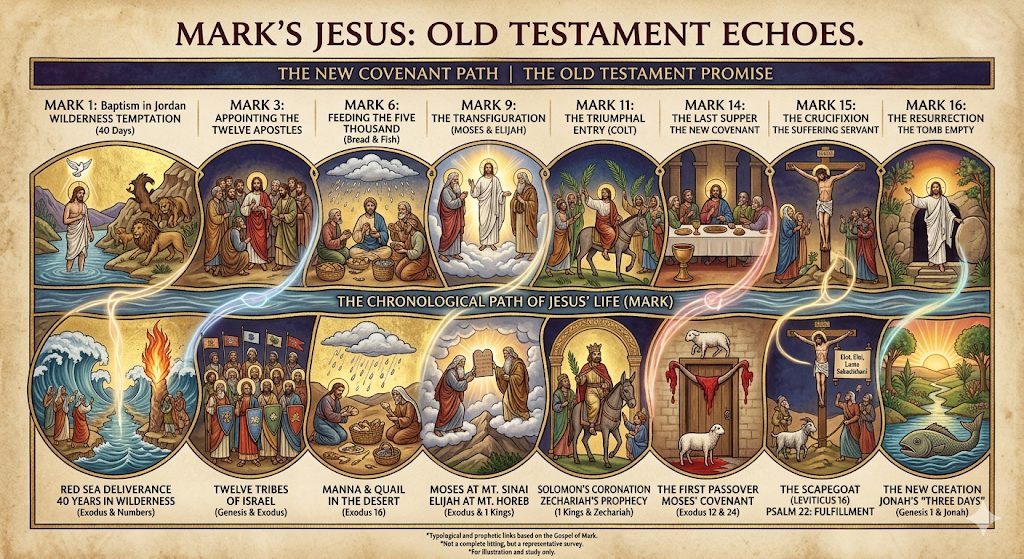 Mark's Jesus: Old Testament Echoes chronology